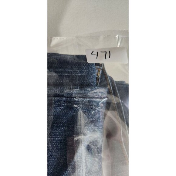 Old Navy Jeans Womens The Diva Size 4 Low-Rise Straight Leg Blue Cotton Blend - Picture 11 of 11